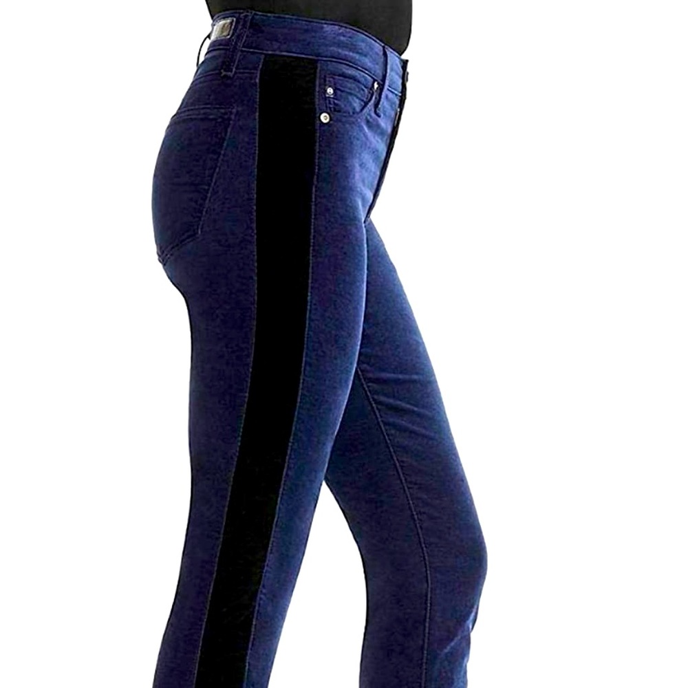 Adriano Goldschmied Mari Tuxedo Stripe Jeans